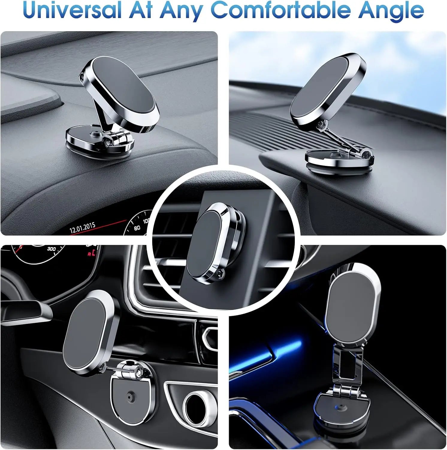 Soporte Magnético 360° para Auto – Compatible con Todo Smartphone